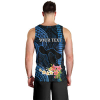 personalised-hawaii-men-tank-top-pray-for-maui-hawaiian-plumeria-be-strong-blue-verison