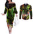 hawaii-couples-matching-off-the-shoulder-long-sleeve-dress-and-long-sleeve-button-shirts-pray-for-maui-hawaiian-plumeria-be-strong-reggae-verison