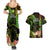 Hawaii Couples Matching Summer Maxi Dress and Hawaiian Shirt Pray For Maui Hawaiian Plumeria Be Strong Reggae Verison - Wonder Print Shop