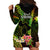 Hawaii Hoodie Dress Pray For Maui Hawaiian Plumeria Be Strong Reggae Verison - Wonder Print Shop
