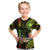 Hawaii Kid T Shirt Pray For Maui Hawaiian Plumeria Be Strong Reggae Verison - Wonder Print Shop