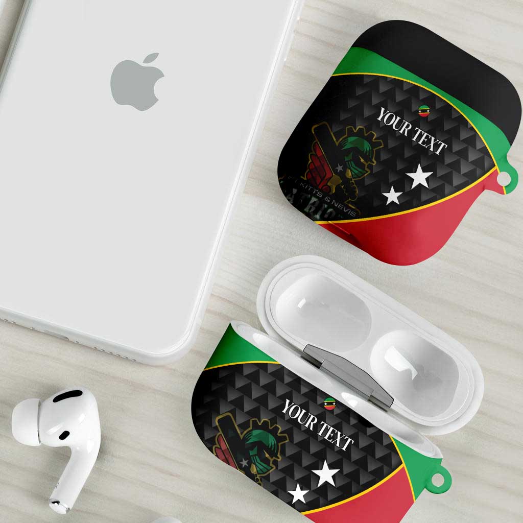 St Kitts and Nevis Cricket Custom AirPods Case 10th Anniversary Go Champions Patriots - Wonder Print Shop
