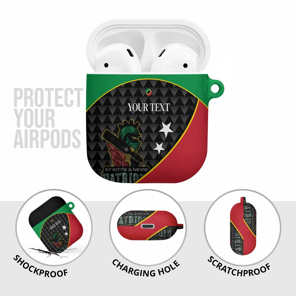 St Kitts and Nevis Cricket Custom AirPods Case 10th Anniversary Go Champions Patriots - Wonder Print Shop