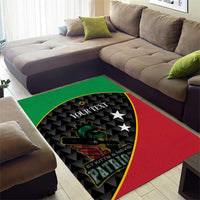 St Kitts and Nevis Cricket Custom Area Rug 10th Anniversary Go Champions Patriots - Wonder Print Shop