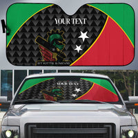 St Kitts and Nevis Cricket Custom Auto Sun Shade 10th Anniversary Go Champions Patriots - Wonder Print Shop