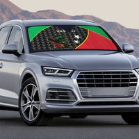 St Kitts and Nevis Cricket Custom Auto Sun Shade 10th Anniversary Go Champions Patriots - Wonder Print Shop