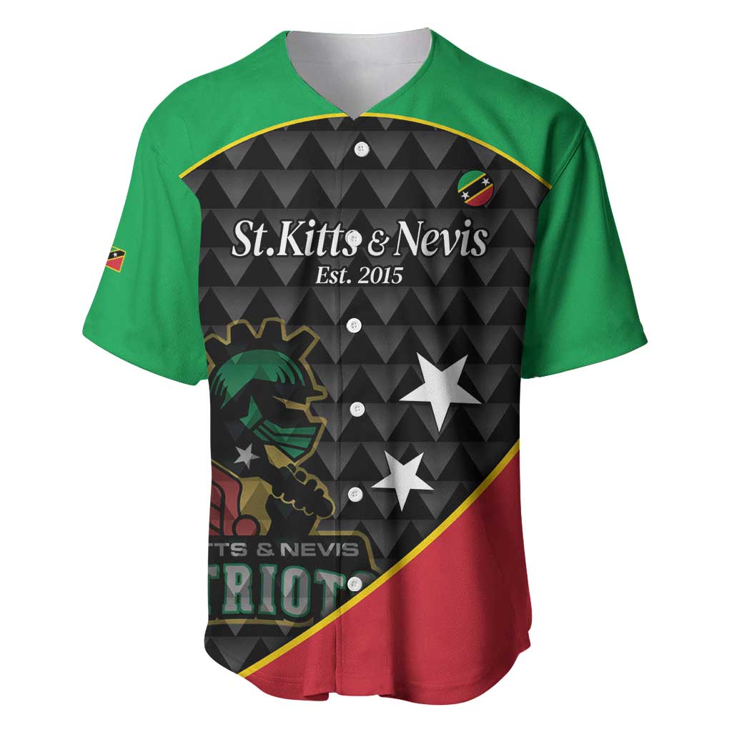 St Kitts and Nevis Cricket Custom Baseball Jersey 10th Anniversary Go Champions Patriots - Wonder Print Shop