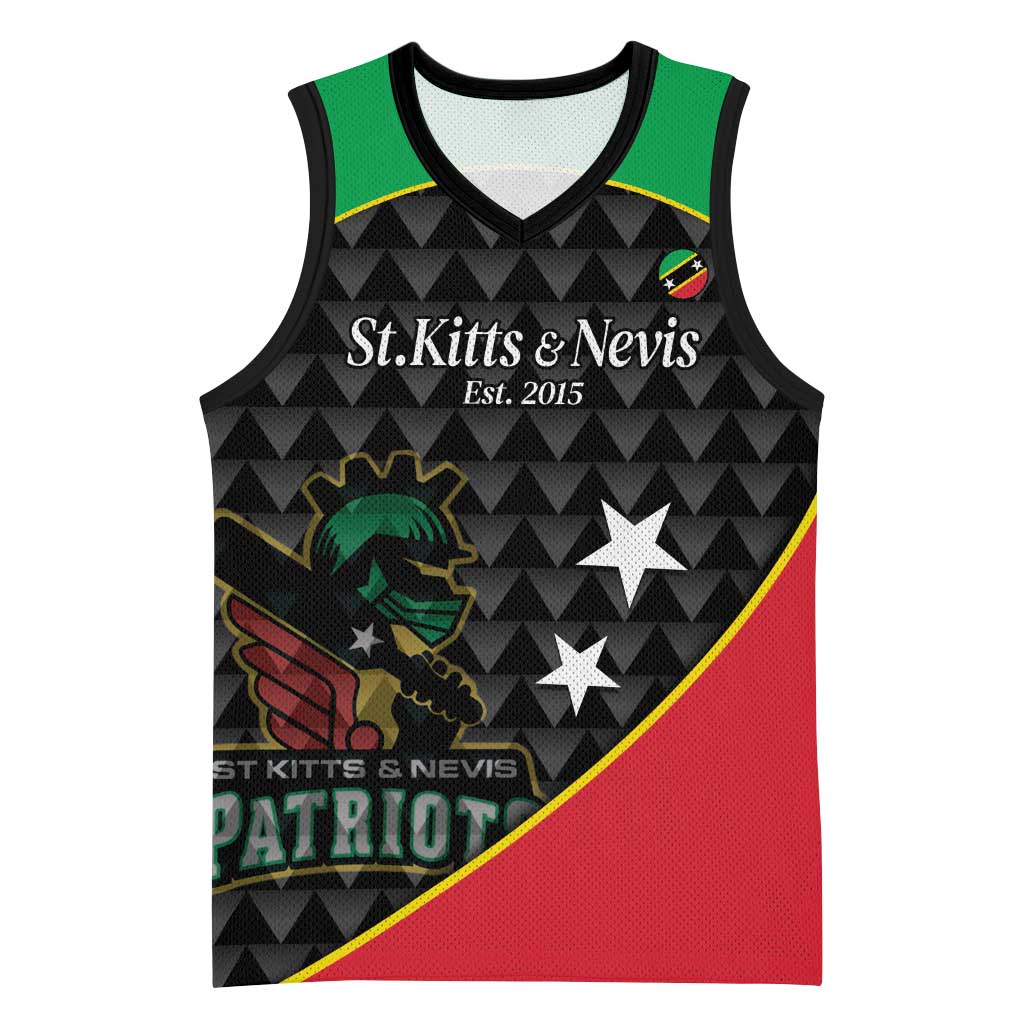 St Kitts and Nevis Cricket Custom Basketball Jersey 10th Anniversary Go Champions Patriots - Wonder Print Shop