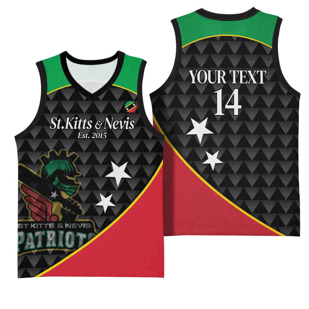 St Kitts and Nevis Cricket Custom Basketball Jersey 10th Anniversary Go Champions Patriots - Wonder Print Shop