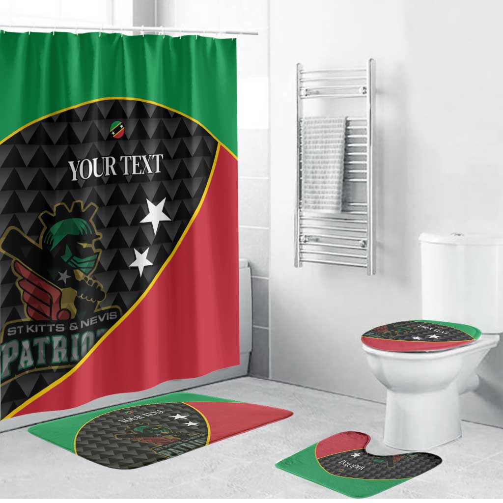 St Kitts and Nevis Cricket Custom Bathroom Set 10th Anniversary Go Champions Patriots - Wonder Print Shop