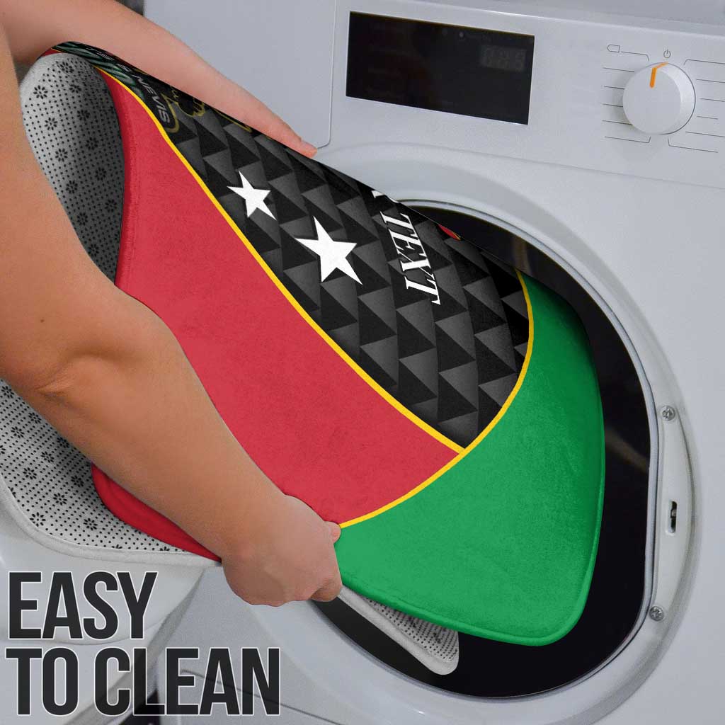 St Kitts and Nevis Cricket Custom Bathroom Set 10th Anniversary Go Champions Patriots - Wonder Print Shop