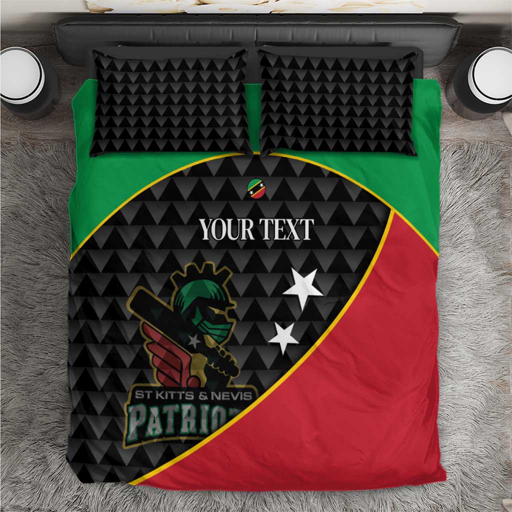 St Kitts and Nevis Cricket Custom Bedding Set 10th Anniversary Go Champions Patriots - Wonder Print Shop
