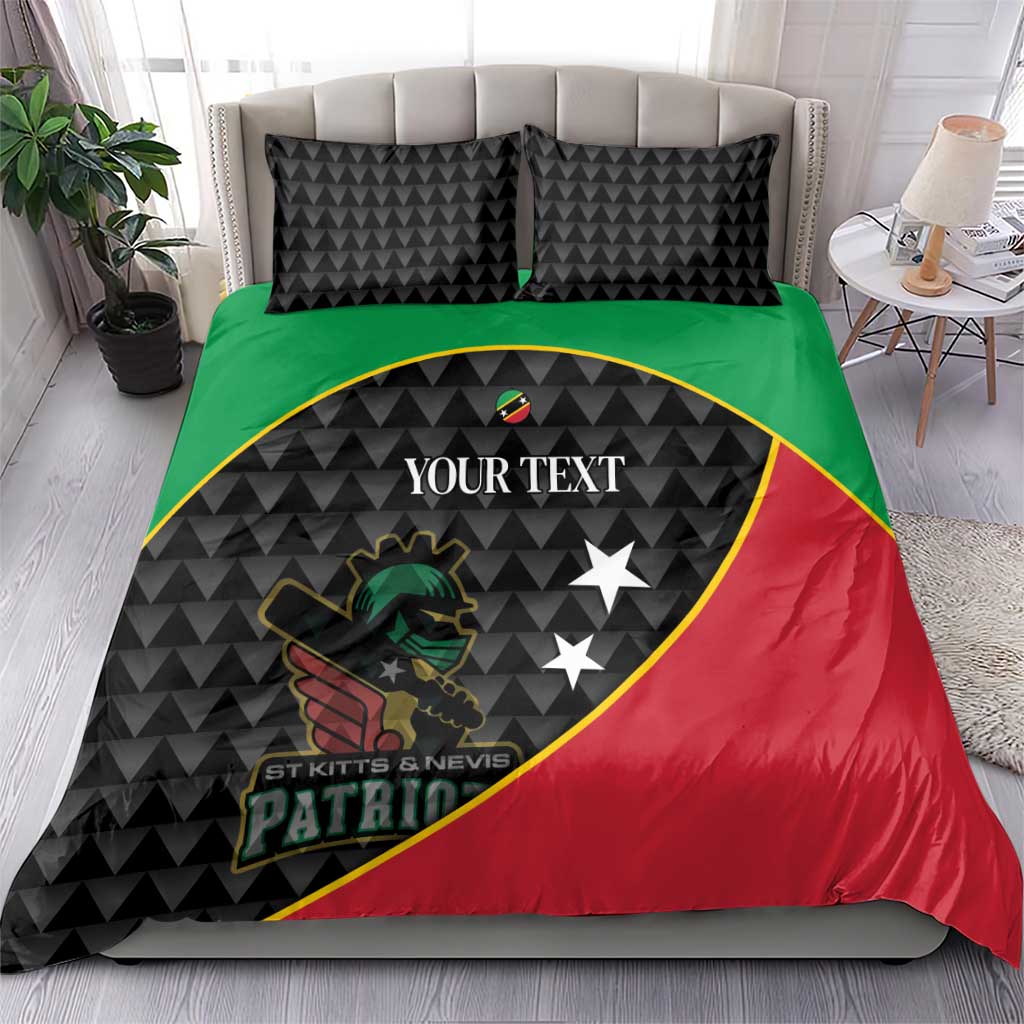 St Kitts and Nevis Cricket Custom Bedding Set 10th Anniversary Go Champions Patriots - Wonder Print Shop