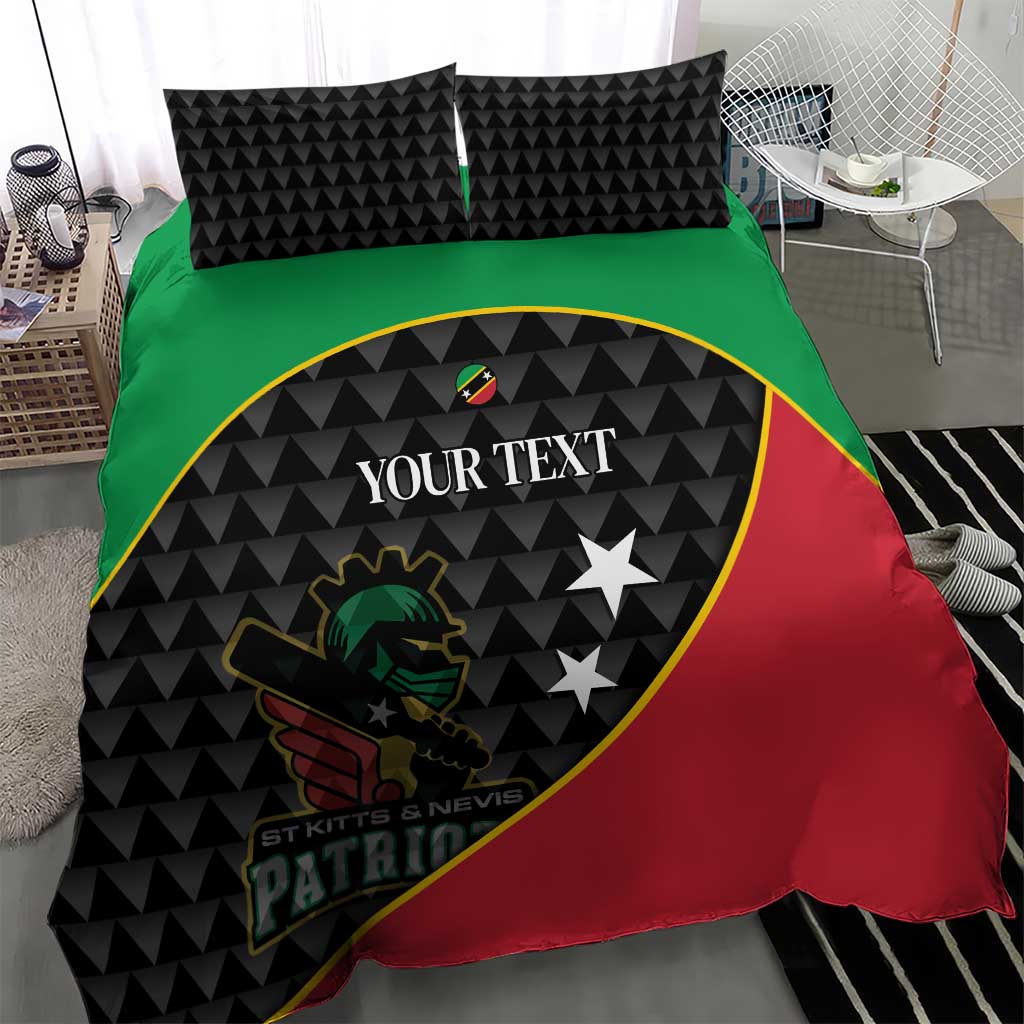 St Kitts and Nevis Cricket Custom Bedding Set 10th Anniversary Go Champions Patriots - Wonder Print Shop