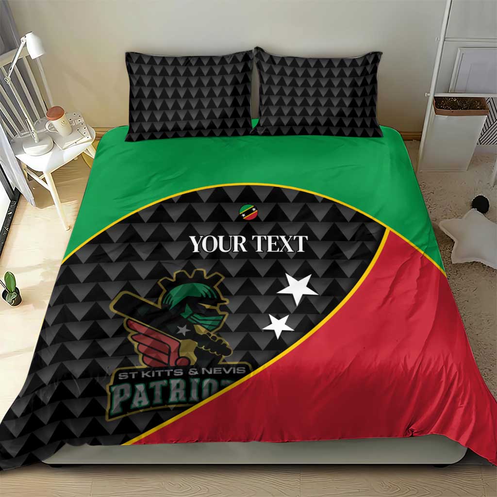 St Kitts and Nevis Cricket Custom Bedding Set 10th Anniversary Go Champions Patriots - Wonder Print Shop