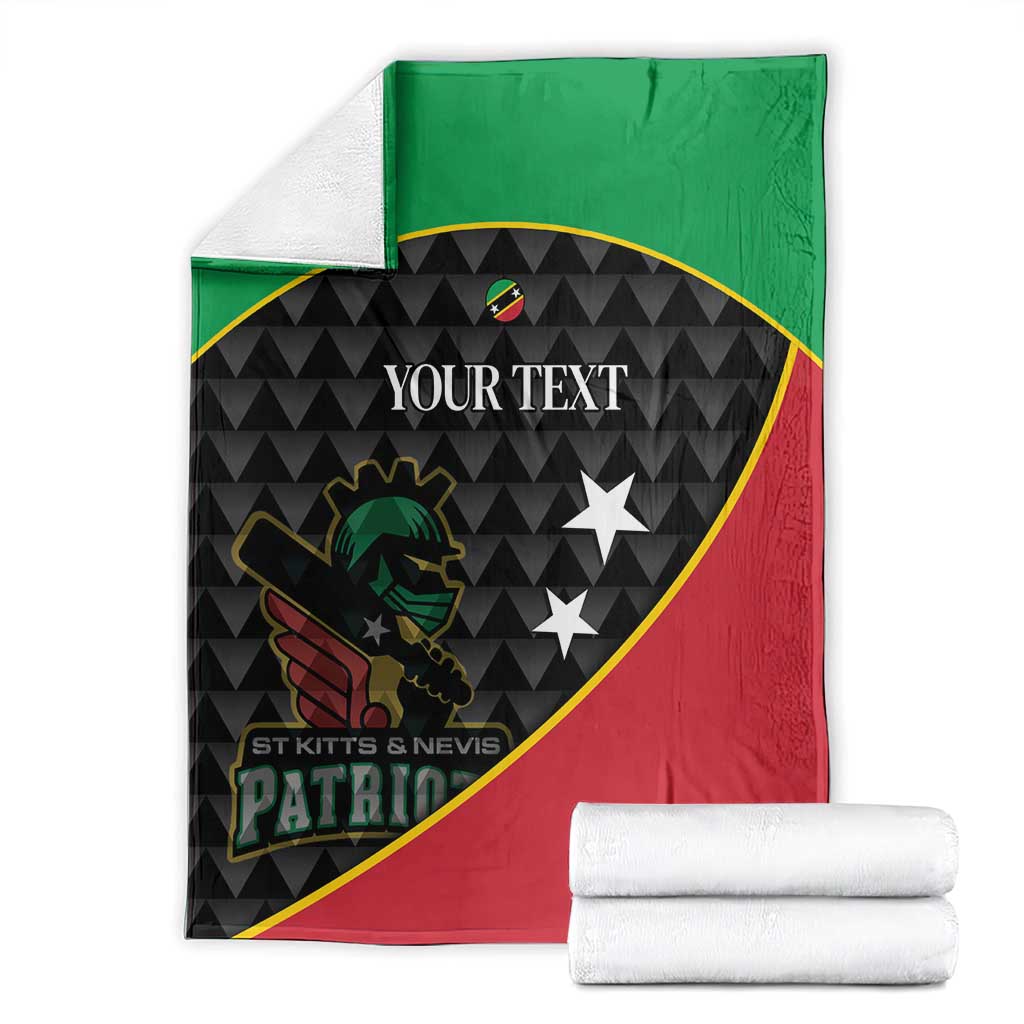 St Kitts and Nevis Cricket Custom Blanket 10th Anniversary Go Champions Patriots - Wonder Print Shop