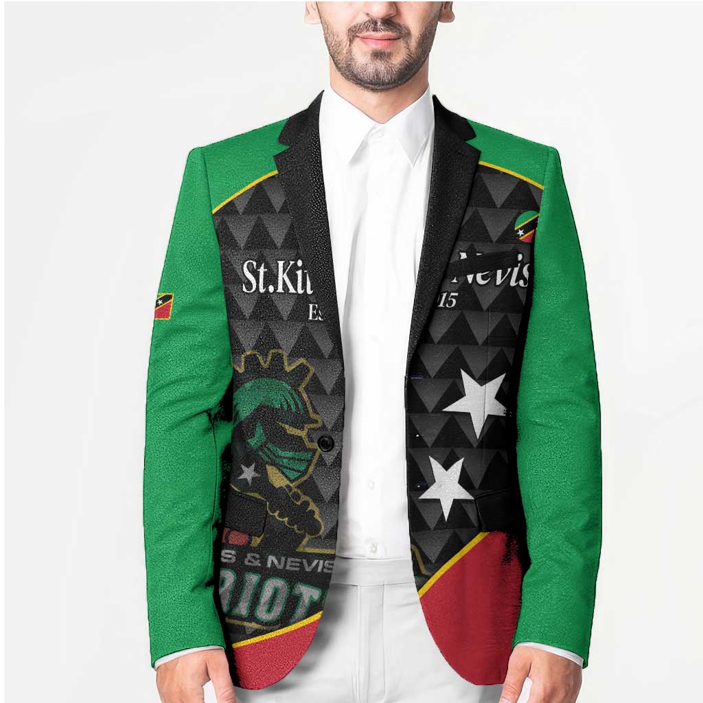 St Kitts and Nevis Cricket Custom Blazer 10th Anniversary Go Champions Patriots - Wonder Print Shop