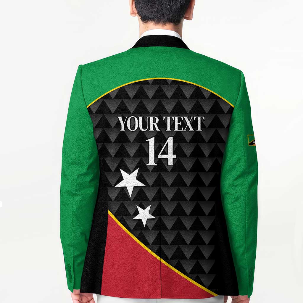 St Kitts and Nevis Cricket Custom Blazer 10th Anniversary Go Champions Patriots - Wonder Print Shop