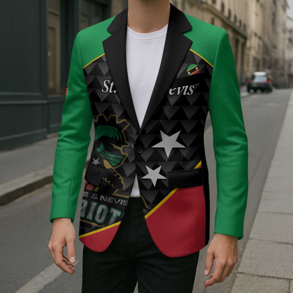 St Kitts and Nevis Cricket Custom Blazer 10th Anniversary Go Champions Patriots - Wonder Print Shop