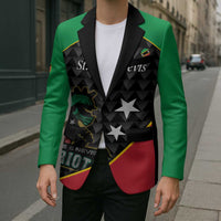 St Kitts and Nevis Cricket Custom Blazer 10th Anniversary Go Champions Patriots - Wonder Print Shop