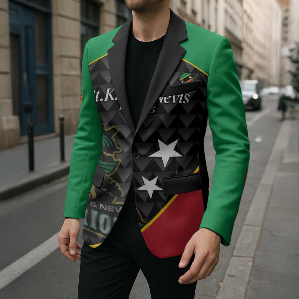 St Kitts and Nevis Cricket Custom Blazer 10th Anniversary Go Champions Patriots - Wonder Print Shop