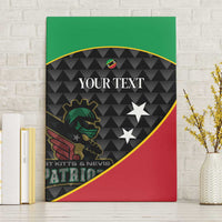 St Kitts and Nevis Cricket Custom Canvas Wall Art 10th Anniversary Go Champions Patriots - Wonder Print Shop