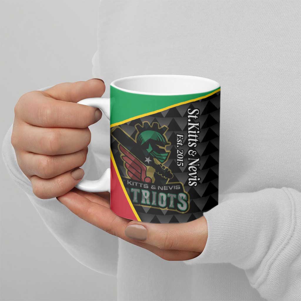 St Kitts and Nevis Cricket Custom Ceramic Mug 10th Anniversary Go Champions Patriots - Wonder Print Shop
