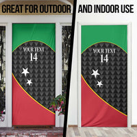 St Kitts and Nevis Cricket Custom Door Cover 10th Anniversary Go Champions Patriots - Wonder Print Shop