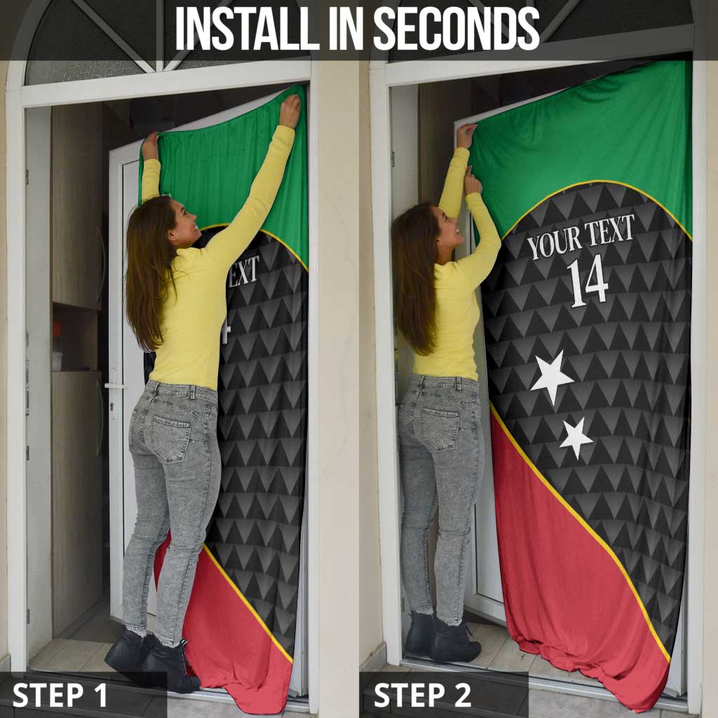 St Kitts and Nevis Cricket Custom Door Cover 10th Anniversary Go Champions Patriots - Wonder Print Shop