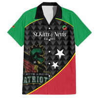 St Kitts and Nevis Cricket Custom Family Matching Long Sleeve Bodycon Dress and Hawaiian Shirt 10th Anniversary Go Champions Patriots - Wonder Print Shop