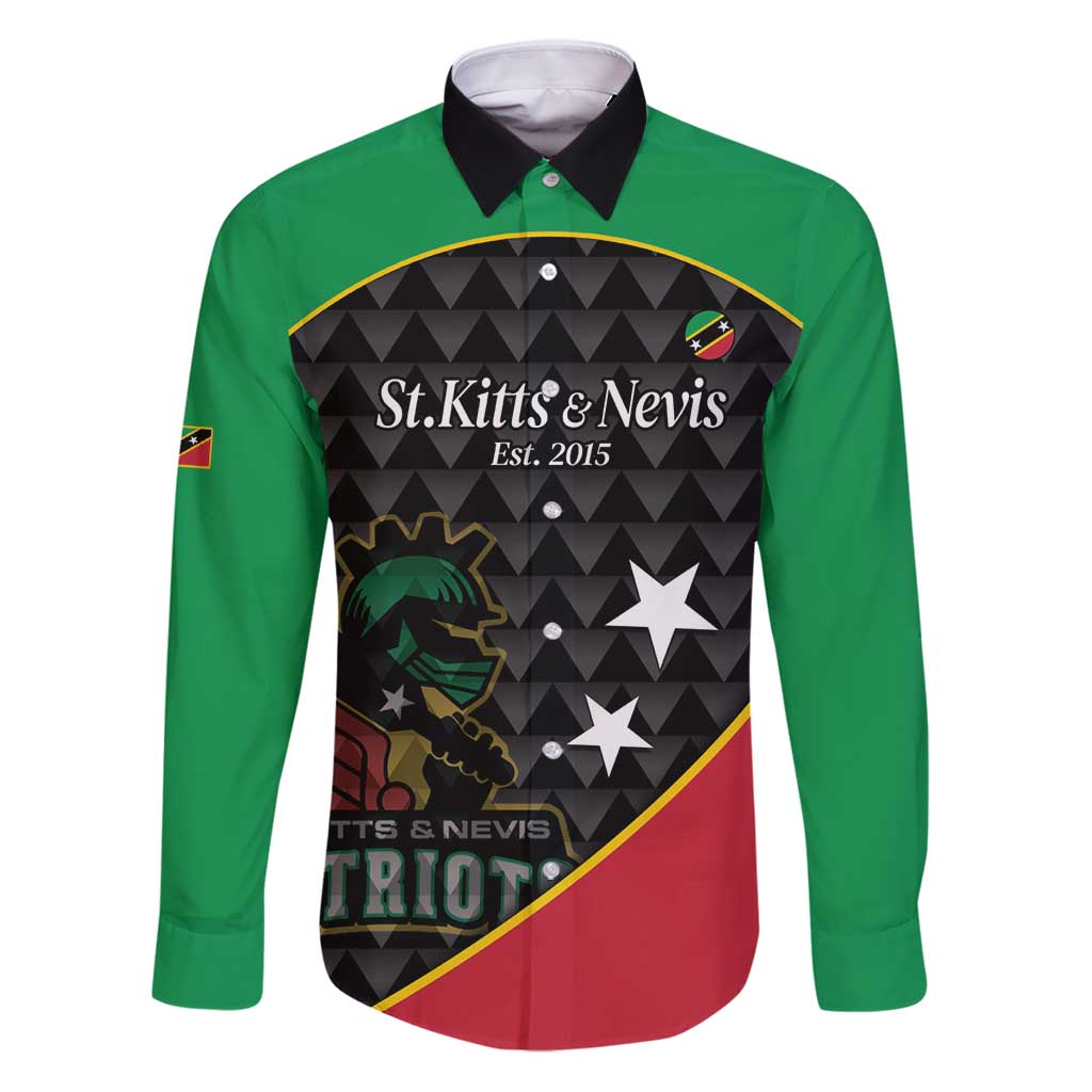 St Kitts and Nevis Cricket Custom Family Matching Puletasi and Hawaiian Shirt 10th Anniversary Go Champions Patriots - Wonder Print Shop