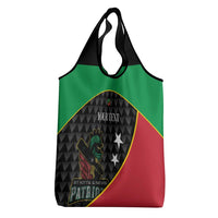 St Kitts and Nevis Cricket Custom Grocery Bag 10th Anniversary Go Champions Patriots - Wonder Print Shop
