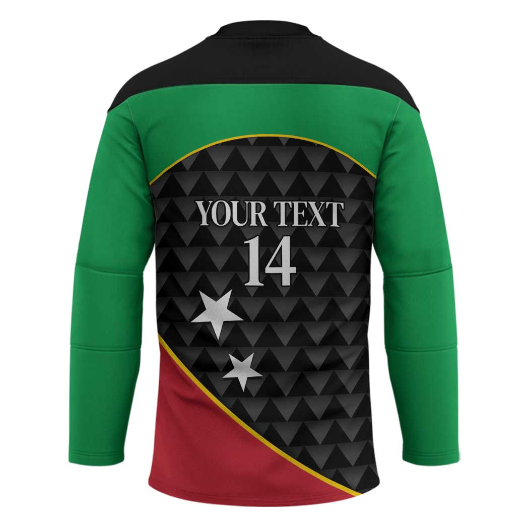 St Kitts and Nevis Cricket Custom Hockey Jersey 10th Anniversary Go Champions Patriots - Wonder Print Shop