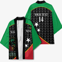St Kitts and Nevis Cricket Custom Kimono 10th Anniversary Go Champions Patriots - Wonder Print Shop