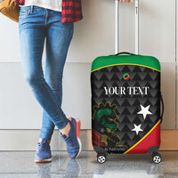 St Kitts and Nevis Cricket Custom Luggage Cover 10th Anniversary Go Champions Patriots - Wonder Print Shop