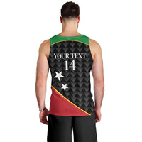 St Kitts and Nevis Cricket Custom Men Tank Top 10th Anniversary Go Champions Patriots - Wonder Print Shop