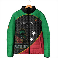 St Kitts and Nevis Cricket Custom Padded Jacket 10th Anniversary Go Champions Patriots - Wonder Print Shop