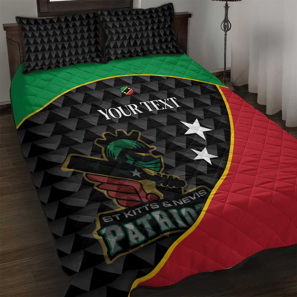 St Kitts and Nevis Cricket Custom Quilt Bed Set 10th Anniversary Go Champions Patriots - Wonder Print Shop