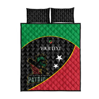 St Kitts and Nevis Cricket Custom Quilt Bed Set 10th Anniversary Go Champions Patriots - Wonder Print Shop