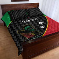 St Kitts and Nevis Cricket Custom Quilt Bed Set 10th Anniversary Go Champions Patriots - Wonder Print Shop