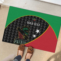 St Kitts and Nevis Cricket Custom Rubber Doormat 10th Anniversary Go Champions Patriots - Wonder Print Shop