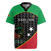 St Kitts and Nevis Cricket Custom Rugby Jersey 10th Anniversary Go Champions Patriots - Wonder Print Shop