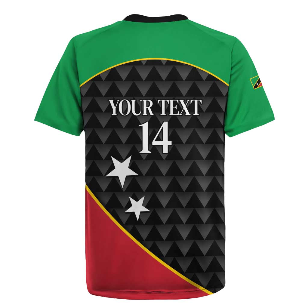 St Kitts and Nevis Cricket Custom Rugby Jersey 10th Anniversary Go Champions Patriots - Wonder Print Shop