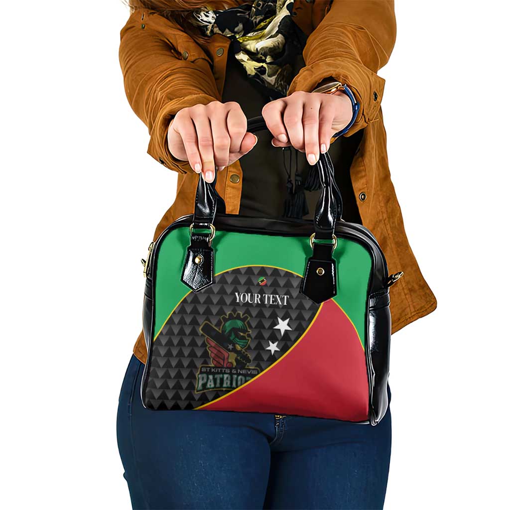 St Kitts and Nevis Cricket Custom Shoulder Handbag 10th Anniversary Go Champions Patriots - Wonder Print Shop