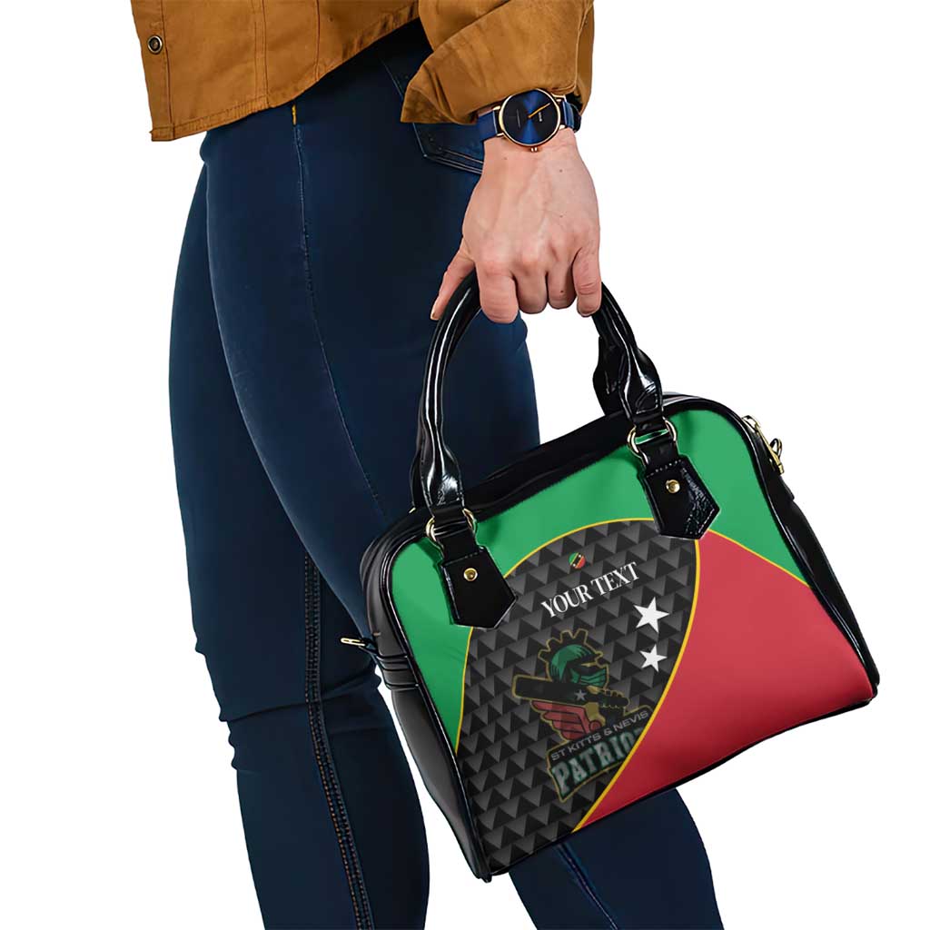 St Kitts and Nevis Cricket Custom Shoulder Handbag 10th Anniversary Go Champions Patriots - Wonder Print Shop