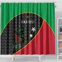 St Kitts and Nevis Cricket Custom Shower Curtain 10th Anniversary Go Champions Patriots - Wonder Print Shop
