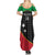 St Kitts and Nevis Cricket Custom Summer Maxi Dress 10th Anniversary Go Champions Patriots - Wonder Print Shop