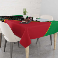 St Kitts and Nevis Cricket Custom Tablecloth 10th Anniversary Go Champions Patriots - Wonder Print Shop