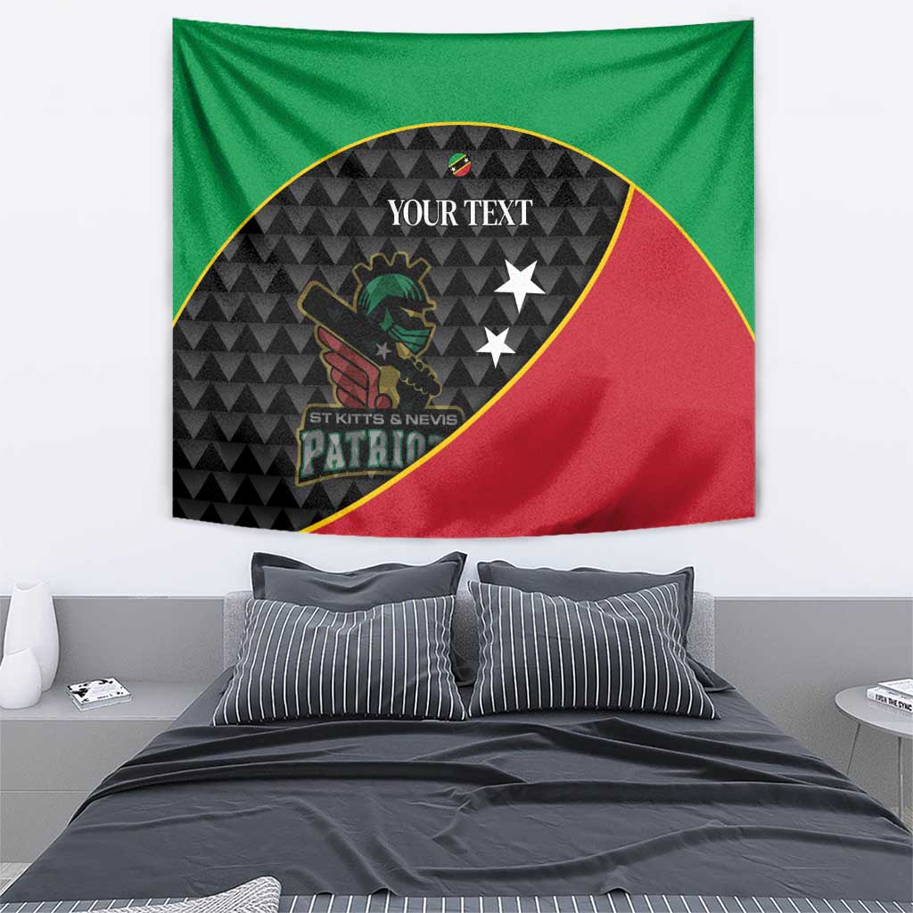 St Kitts and Nevis Cricket Custom Tapestry 10th Anniversary Go Champions Patriots - Wonder Print Shop