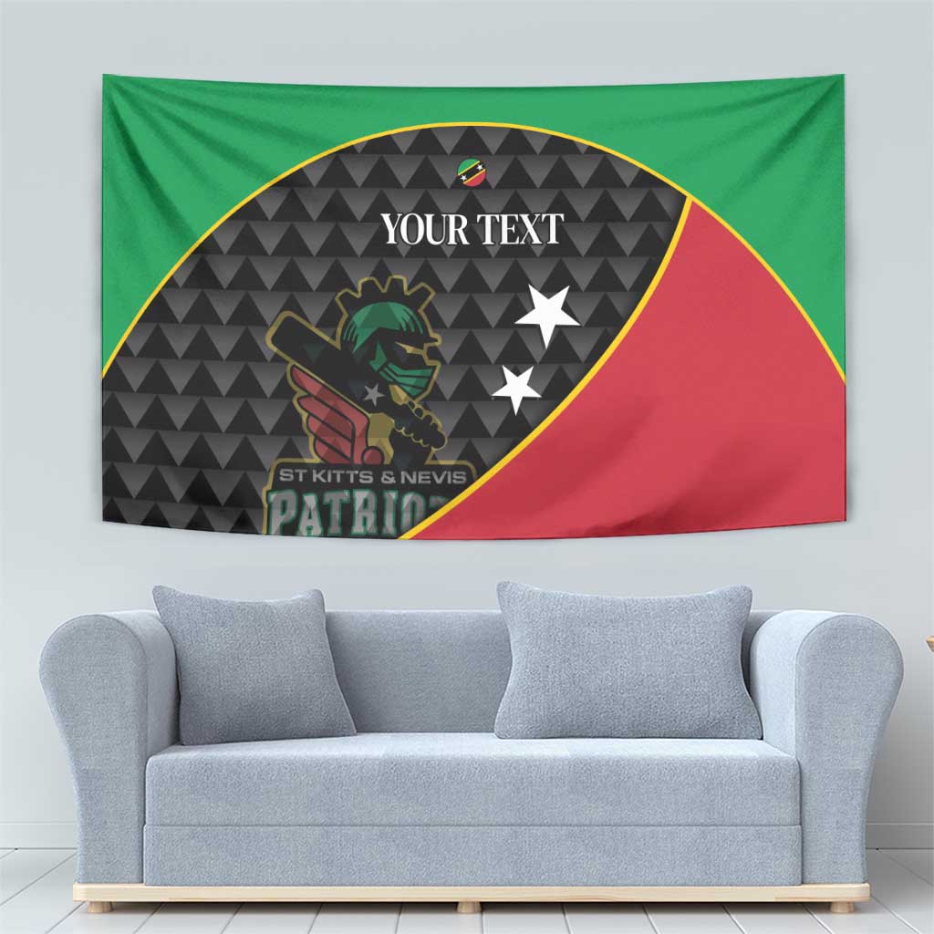 St Kitts and Nevis Cricket Custom Tapestry 10th Anniversary Go Champions Patriots - Wonder Print Shop